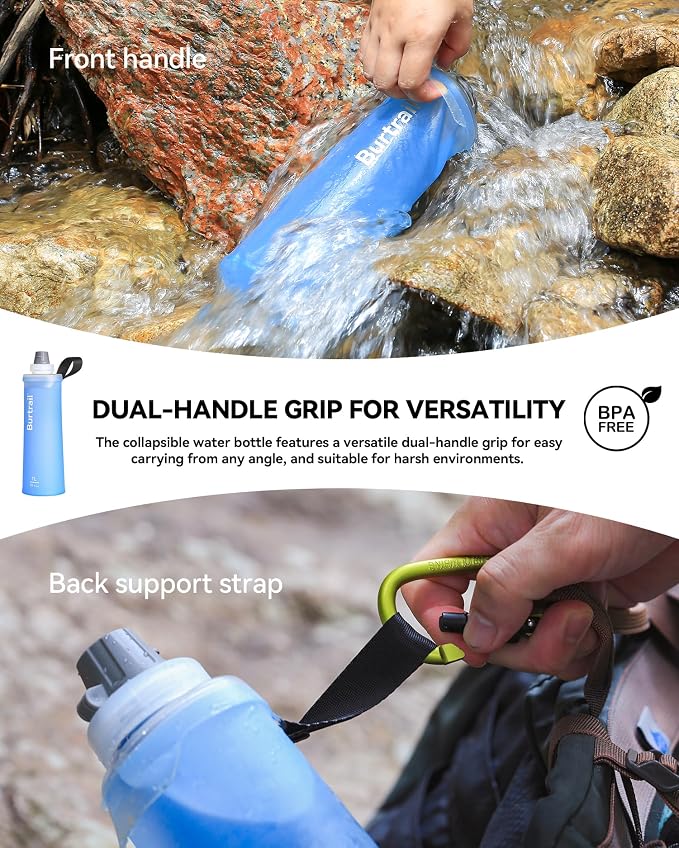 Ultralight Collapsible Water Bottle, Compatible - Image 6