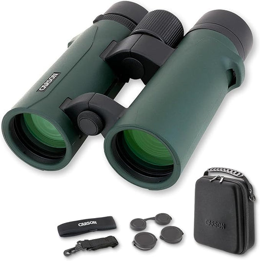 Carson RD Series 8x42mm Open-Bridge Waterproof High Definition Full Sized by Carson