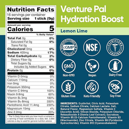 Venture Pal Sugar Free Electrolyte Powder Packets - Image 2