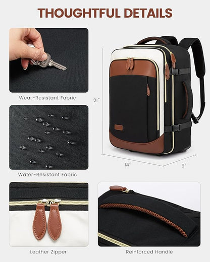 LOVEVOOK Rolling Backpack for Women, 50L Travel Backpack - Image 8