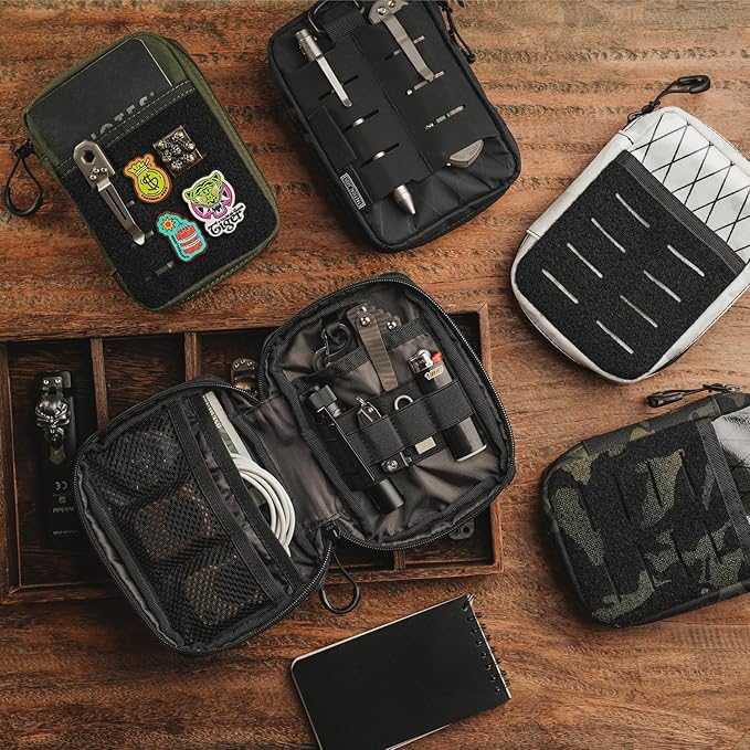 TACTICAL GEEK Block E3.0 EDC Compact Waist Pocket Pouch, Men EDC Pouch Organizer - Image 7