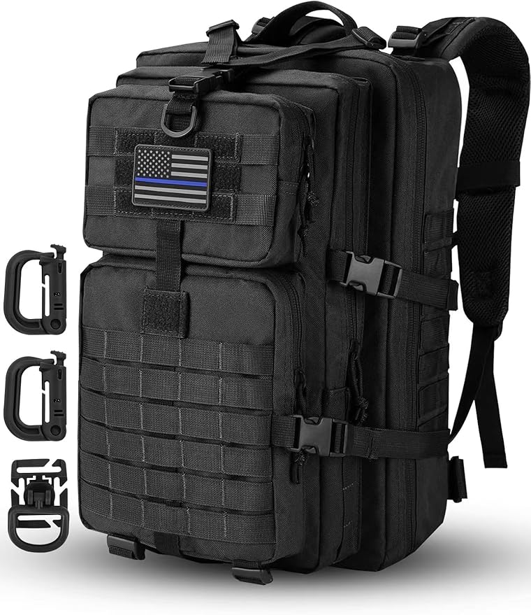 Hannibal Tactical MOLLE Assault Backpack, Tactical Backpack Military Army by HannibalTactical