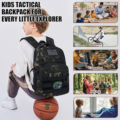 Kids Tactical Backpack Army Molle Bookbag Military Boys Backpack - Image 6