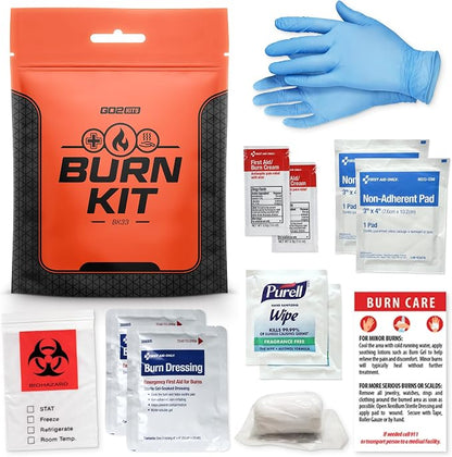 Advanced Burn Kit, Comprehensive Burn First Aid Kit by Go2Kits