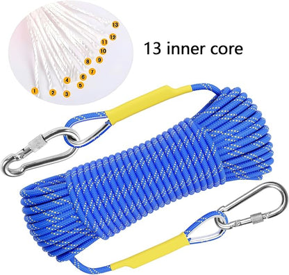 X XBEN Outdoor Climbing Rope 10M 20M 30M 50M 70M 152M 352M Static Rock Climbing - Image 2