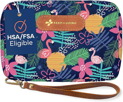 KeepGoing Travel First Aid Kit for Kids – 130 Pc. for Car, Diaper Bag & Backpack by KEEP%3EGOING