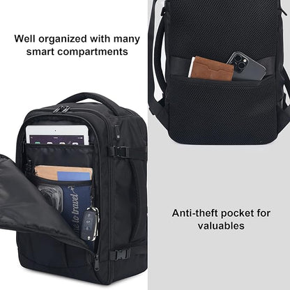 ECOHUB Travel Backpack 18x14x8 Spirit Airlines Personal Item Bag Carry On - Image 5