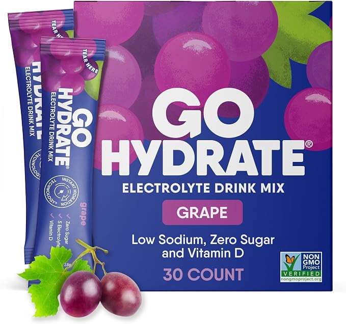 GoHydrate Instant Hydration Powder Packets by GoHydrate