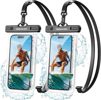 UNBREAKcable Waterproof Phone Pouch-2 Pack IPX8 Waterproof Phone Case - Image 8