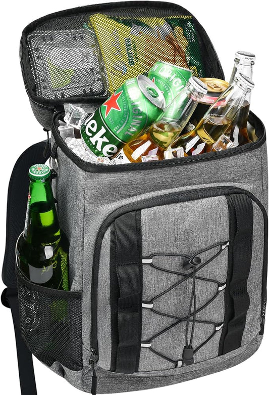 33 Cans Insulated Backpack Cooler by Unknown
