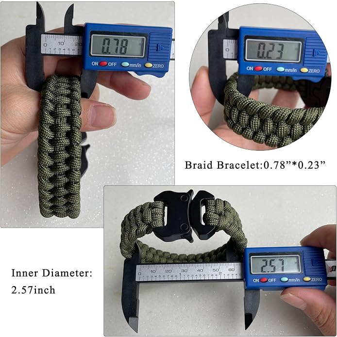 Parachute Cord Bracelets Trilobite Weaved Paracord Bracelet - Image 3