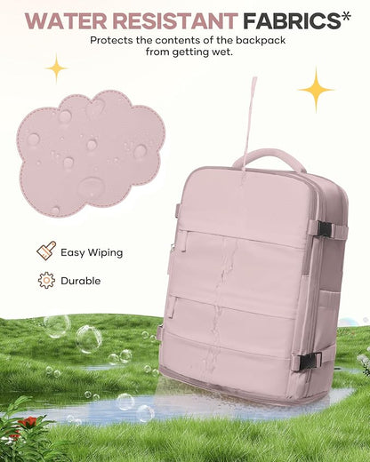 coofay Large Travel Backpack For Women Men Airline Approved Carry On Backpack - Image 8