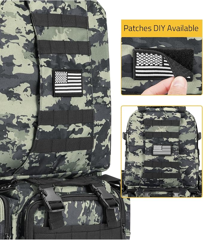 CVLIFE Tactical Backpack Military Army Rucksack - Image 3