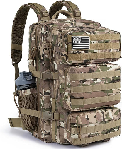 Military Tactical Backpack 25L Day Backpack by KOOKOOMIA