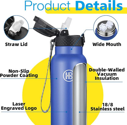 Han's Bottle Sports Water Bottle - 32 Oz - Image 5