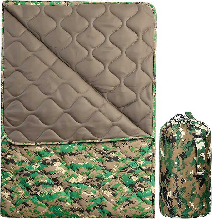 Lenotos Woobie Blanket, Thermal Insulated Military Poncho Liner, Water-Resistant by Lenotos