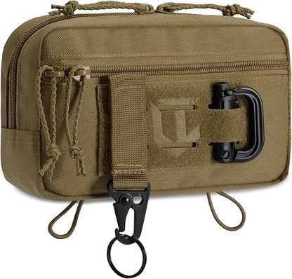Tactical Admin Pouch Laser Cut MOLLE EDC Tool Organizer by Unknown
