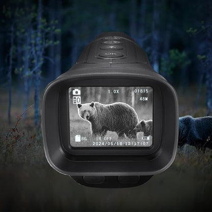 Barska NV-1 Digital Night Vision Monocular – Compact Infrared Scope - Image 2