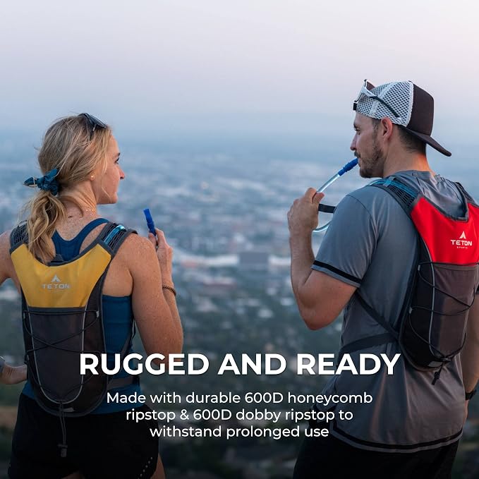 Teton Oasis/Trailrunner Hydration Backpack – Lightweight Water Pack - Image 4
