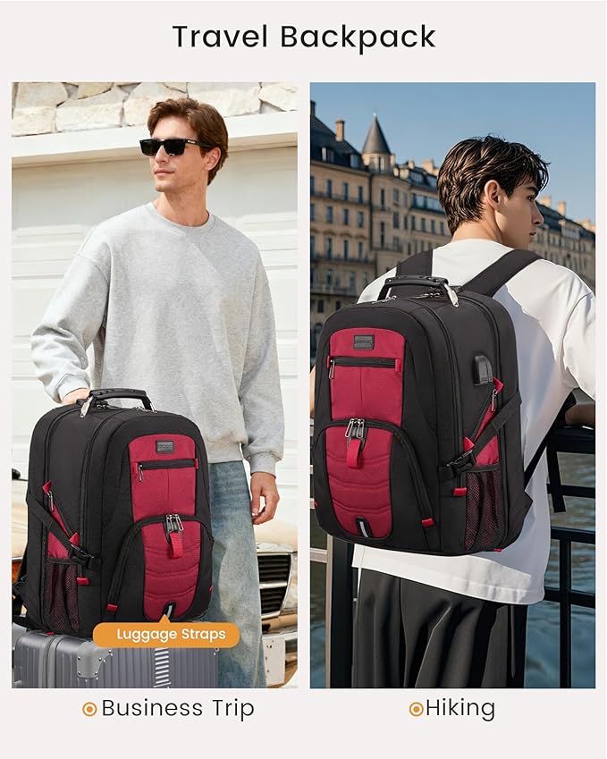 LOVEVOOK Travel Laptop Backpack Waterproof Anti Theft Backpack - Image 6