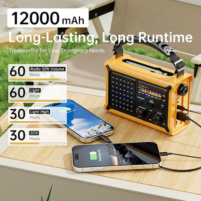 Weather Radios Portable AM FM NOAA Alert - Image 7