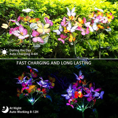 Adecorty Solar Garden Lights Outdoor Waterproof Decorative Solar Lights Outdoor - Image 2