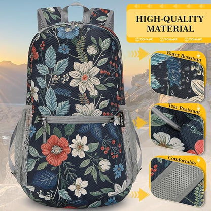 ZOMAKE Ultra Lightweight Hiking Backpack 20L, Packable Small Backpacks Water - Image 3