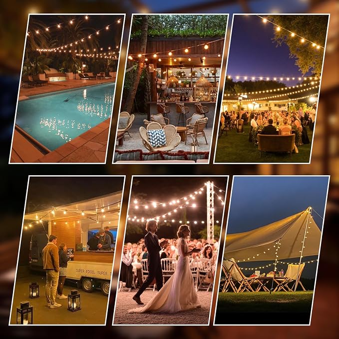 String Lights for Outside, 75FT Patio Lights - Image 7