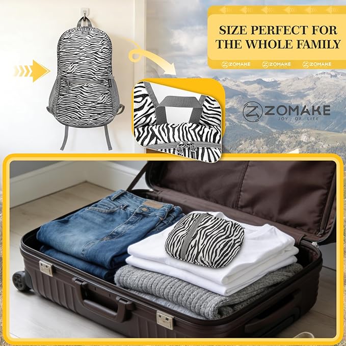 ZOMAKE Ultra Lightweight Hiking Backpack 20L, Packable Small Backpacks Water - Image 6