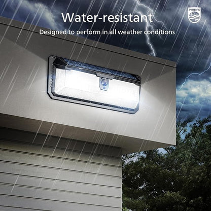 Philips Solar Lights Motion Sensor Outdoor, 258 LEDs Solar Powered Security - Image 8