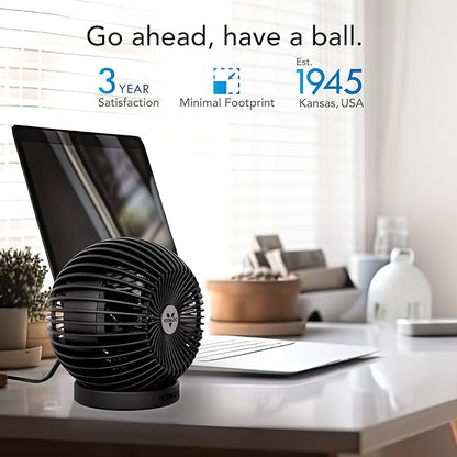 Vornado SPHERE Personal Adjustable Fan, Quiet Operation, Targeted Cooling - Image 6