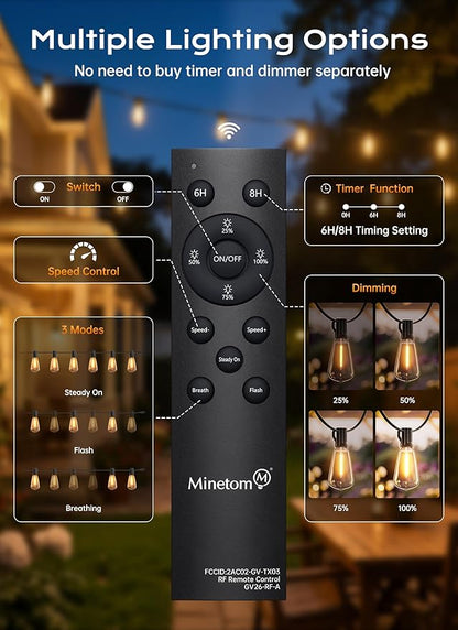 Minetom 100FT Outdoor-String-Lights - Image 5