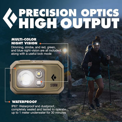 BLACK DIAMOND Storm 450 Headlamp | 450 Lumens Brightness | Waterproof & - Image 4