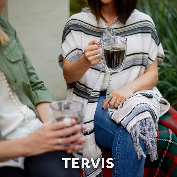 Tervis Clear & Colorful Tabletop Made in USA Double Walled Insulated Tumbler - Image 9