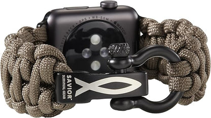 Savior Survival Gear Paracord Watch Band by SaviorSurvivalGear
