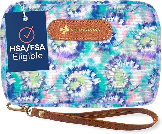 KeepGoing Travel First Aid Kit for Kids – 130 Pc. for Car, Diaper Bag & Backpack by KEEP%3EGOING