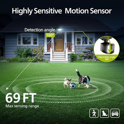 Philips 72W 7400LM LED Security Lights w/PIR Motion Sensor Outdoor, 5000K - Image 4