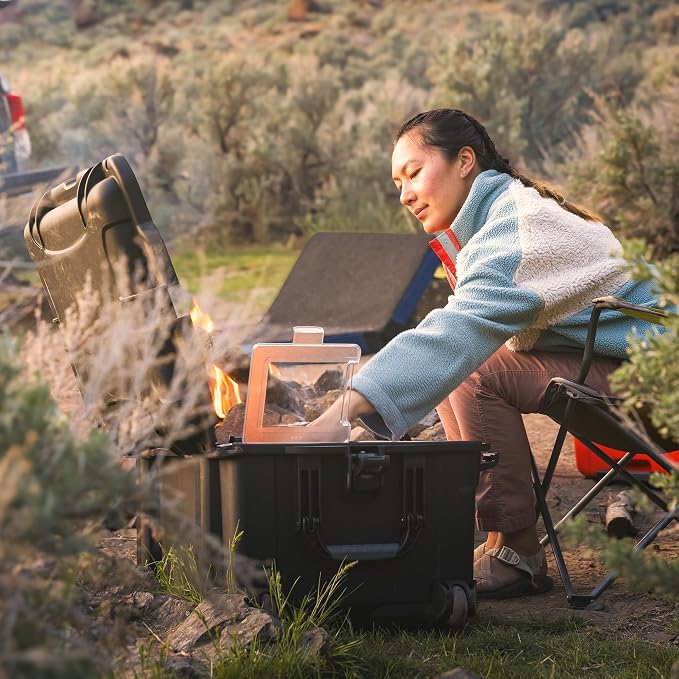 NANUK Trail 80 – 79L Waterproof Storage Box – Wheeled & Modular Cargo Case - Image 6