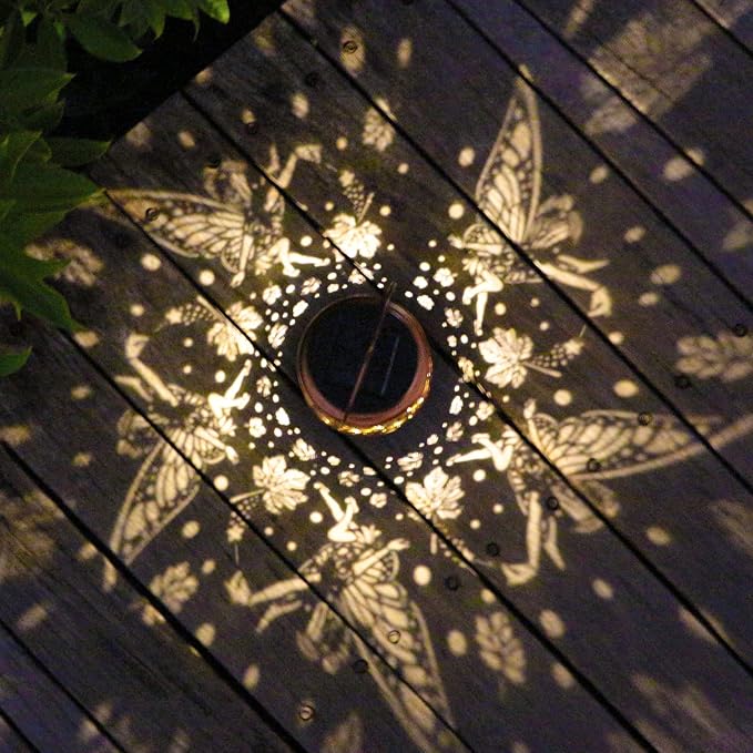 Solar Fairy Lanterns Outdoor Hanging Maple Leaf Decor Lantern, Waterproof - Image 3