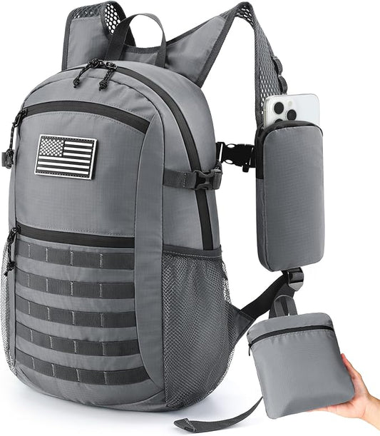 Small 20L Foldable Hiking Daypack by KOOKOOMIA