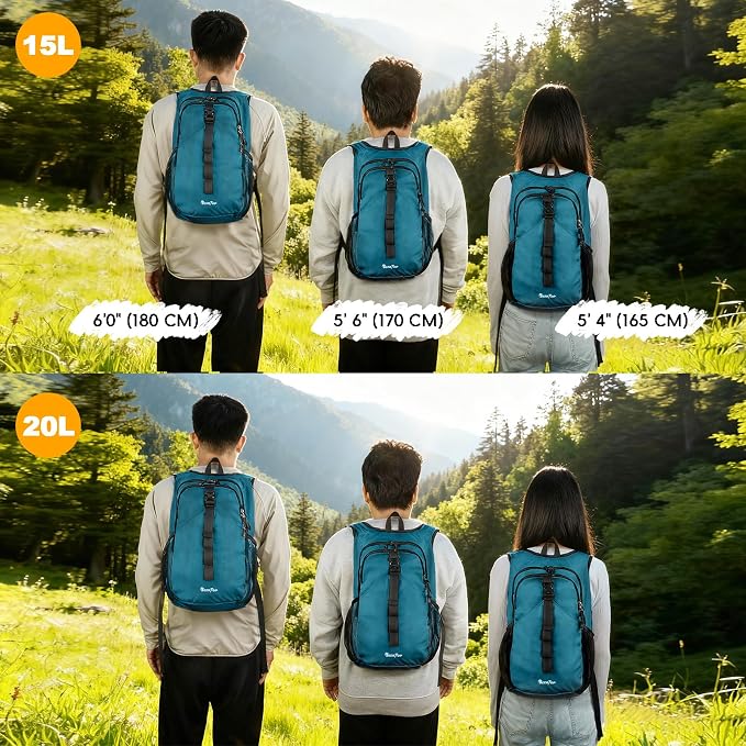 Seektop 15L Small Hiking Backpack - Image 5