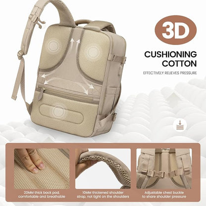 LOVEVOOK Travel Backpack for Women Men, 40L Carry On Backpack - Image 7