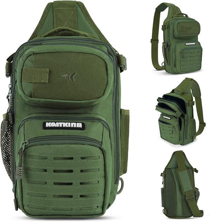 KastKing BlowBak Tactical Sling Tackle Bag-Lightweight Fishing Backpack Storge - Image 2