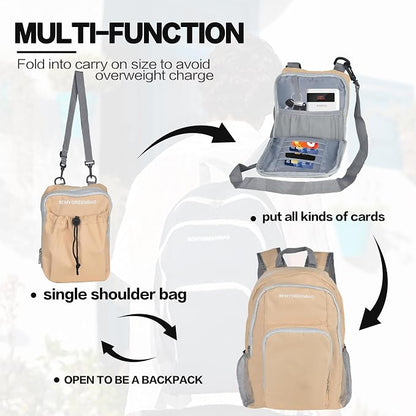35L Foldable Waterproof Backpack - Image 6