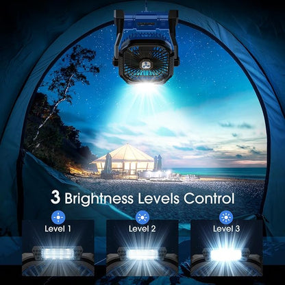 Portable Fan Rechargeable, Cordless Battery Powered Fan - Image 4