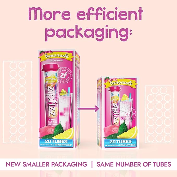 Zipfizz Daily Energy Drink Powder, 20 Pack | 3-in-1 Sustained Energy, Rapid - Image 3