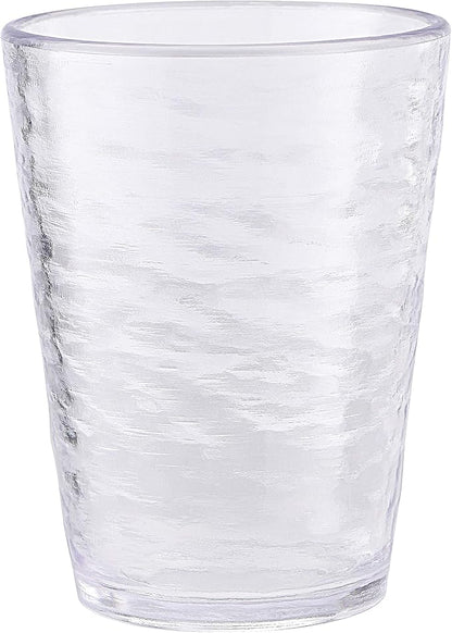 KLIFA- RIPPLE- 16 ounce, Acrylic Tumbler Drinking Glasses Cups, Stackable by KLIFAHome