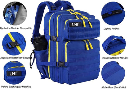 LHI Military Tactical Backpack for Men and Women 45L Army 3 Days Assault Pack - Image 5