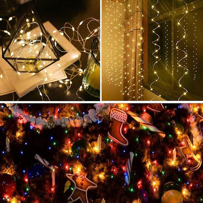 4-Pack 50 LED Fairy Lights Battery Operated - Image 3