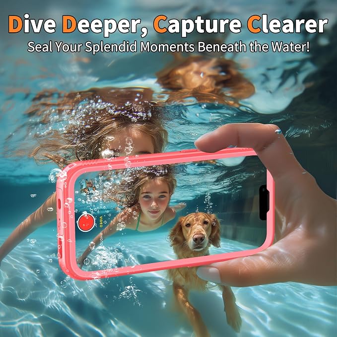 Cozycase Waterproof Case for iPhone SE 3rd 2022/iPhone SE 2nd 2020/iPhone 7/8 - Image 5